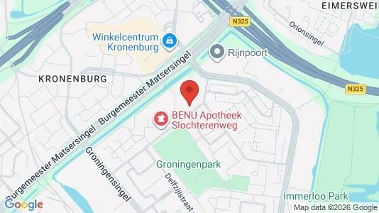 Rooms for rent i Arnhem - kort over placeringen