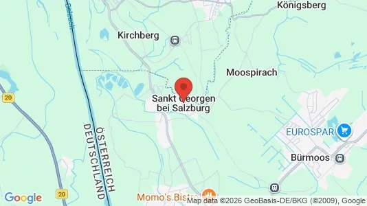 Apartments for rent i Sankt Georgen bei Salzburg - kort over placeringen