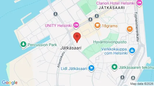 Rooms for rent i Helsinki Eteläinen - kort over placeringen