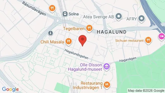 Apartments for rent i Solna - kort over placeringen