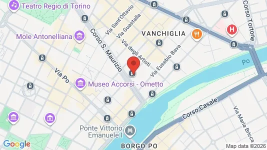 Apartments for rent i Turin - kort over placeringen