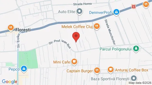 Apartments for rent i Cluj-Napoca - kort over placeringen
