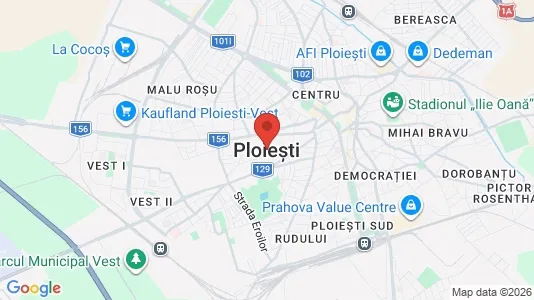 Houses for rent i Ploieşti - kort over placeringen