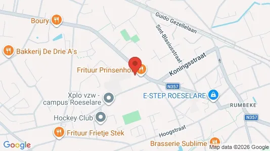 Apartments for rent i Roeselare - kort over placeringen