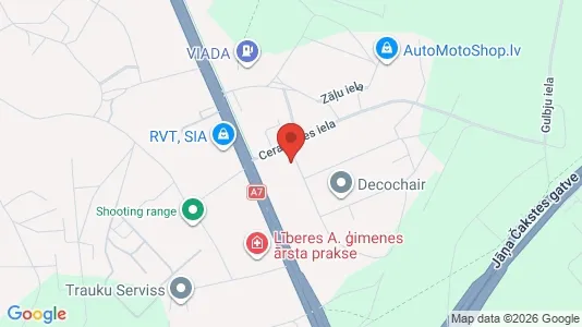 Apartments for rent i Riga Salas-Torņakalns - kort over placeringen