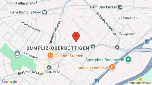 Apartments for rent i Bern-Mittelland - kort over placeringen