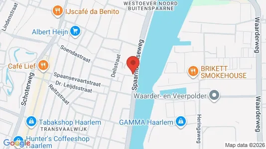 Apartments for rent i Haarlem - kort over placeringen
