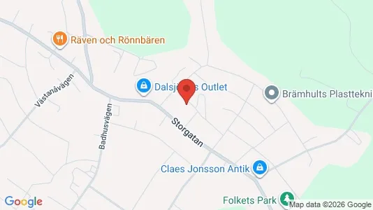 Apartments for rent i Borås - kort over placeringen