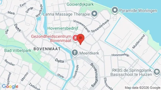 Apartments for rent i Huizen - kort over placeringen