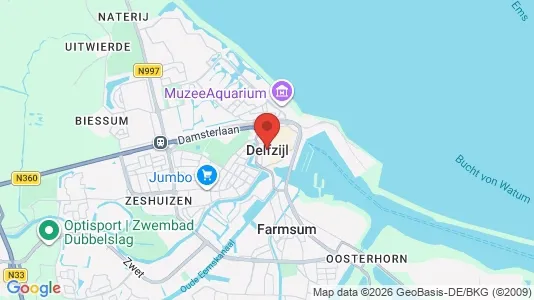 Houses for rent i Delfzijl - kort over placeringen