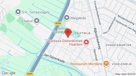 Apartments for rent i Haarlem - kort over placeringen