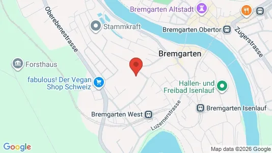 Apartments for rent i Bremgarten - kort over placeringen