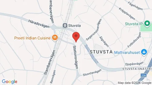 Apartments for rent i Huddinge - kort over placeringen