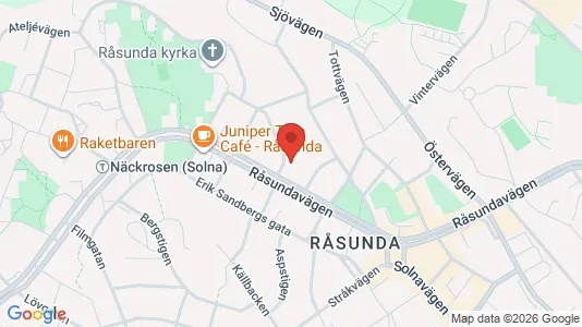 Apartments for rent i Solna - kort over placeringen