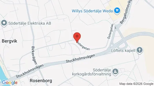 Apartments for rent i Södertälje - kort over placeringen