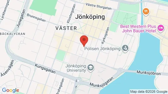 Apartments for rent i Jönköping - kort over placeringen
