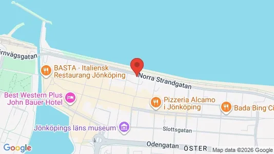 Apartments for rent i Jönköping - kort over placeringen
