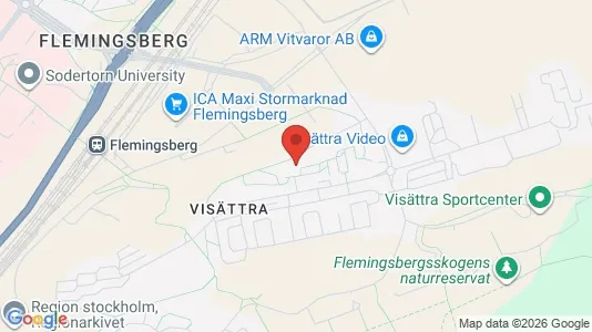 Apartments for rent i Huddinge - kort over placeringen