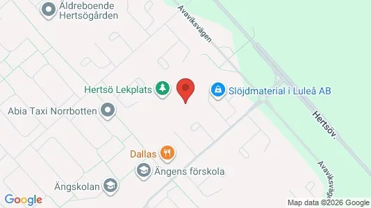 Apartments for rent i Luleå - kort over placeringen