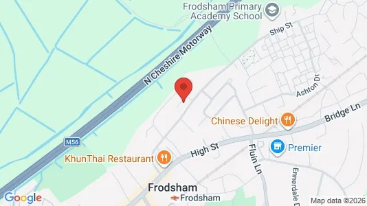 Apartments for rent i Frodsham - Cheshire - kort over placeringen