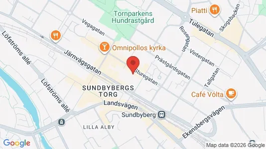 Apartments for rent i Sundbyberg - kort over placeringen