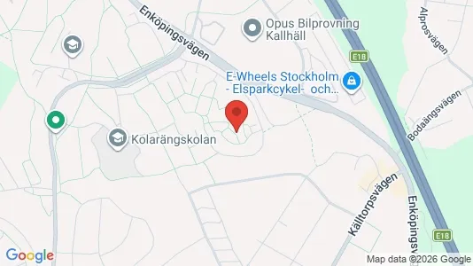 Apartments for rent i Järfälla - kort over placeringen