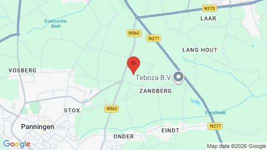 Houses for rent i Peel en Maas - kort over placeringen