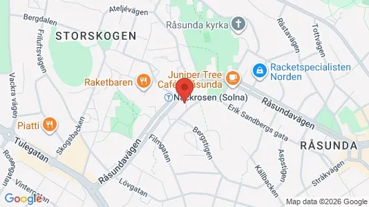 Apartments for rent i Solna - kort over placeringen