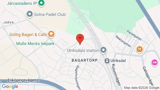 Apartments for rent i Solna - kort over placeringen