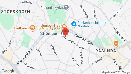 Apartments for rent i Solna - kort over placeringen