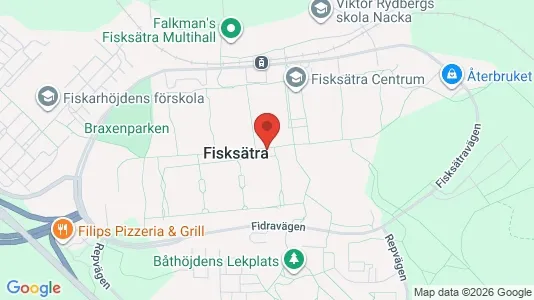 Apartments for rent i Nacka - kort over placeringen