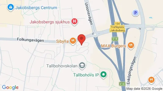 Apartments for rent i Järfälla - kort over placeringen