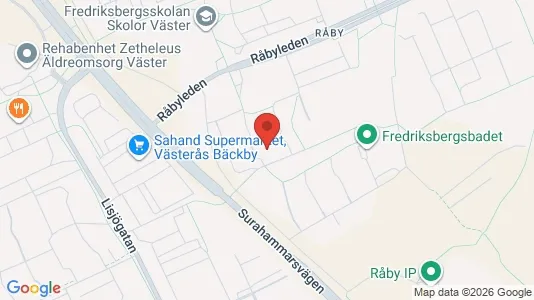 Apartments for rent i Västerås - kort over placeringen