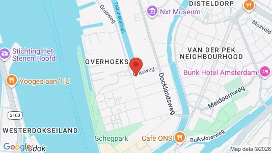 Apartments for rent i Amsterdam Noord - kort over placeringen