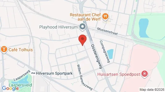 Apartments for rent i Hilversum - kort over placeringen