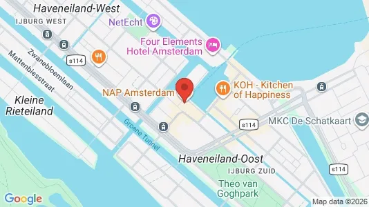 Apartments for rent i Amsterdam Zeeburg - kort over placeringen