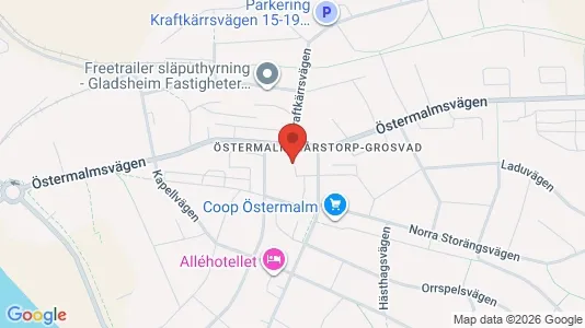 Rooms for rent i Finspång - kort over placeringen