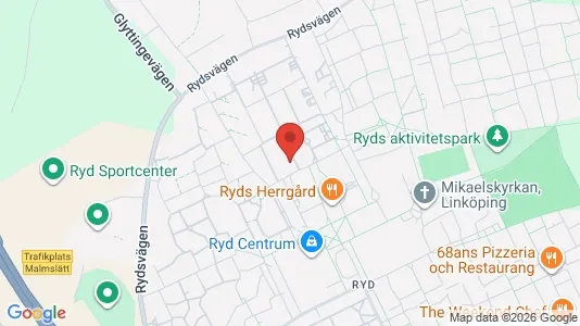 Apartments for rent i Linköping - kort over placeringen