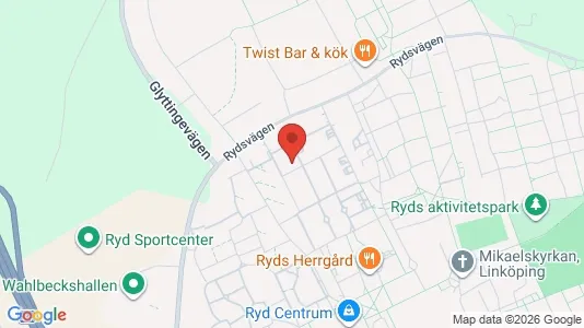 Apartments for rent i Linköping - kort over placeringen