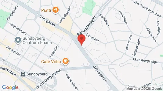 Apartments for rent i Solna - kort over placeringen