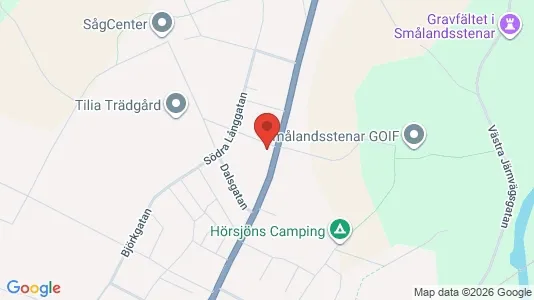 Apartments for rent i Gislaved - kort over placeringen