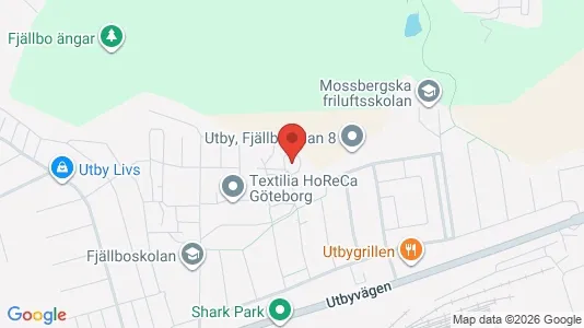 Rooms for rent i Gothenburg East - kort over placeringen