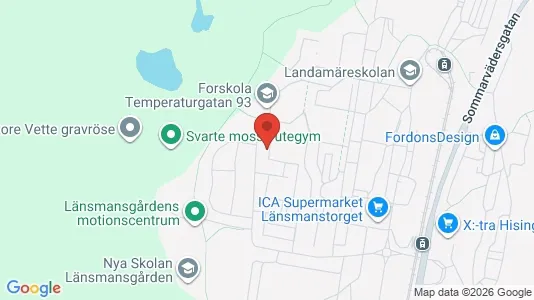Rooms for rent i Västra hisingen - kort over placeringen