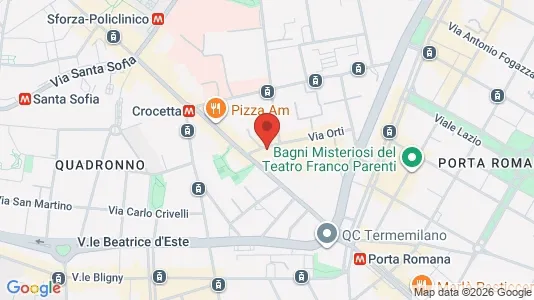 Apartments for rent i Milano Zona 1 - Centro storico - kort over placeringen