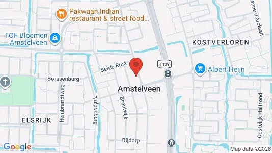 Apartments for rent i Amstelveen - kort over placeringen