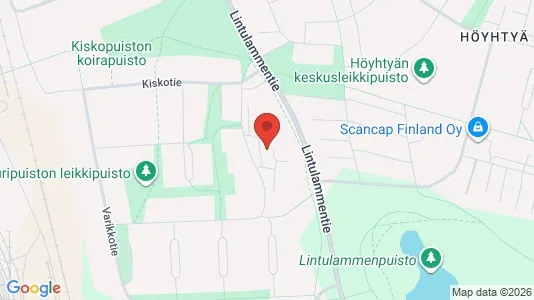 Apartments for rent i Oulu - kort over placeringen