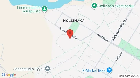 Apartments for rent i Oulu - kort over placeringen