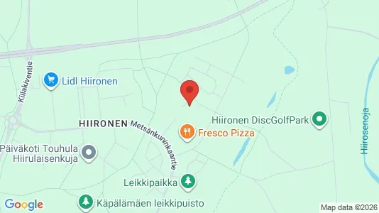 Apartments for rent i Oulu - kort over placeringen