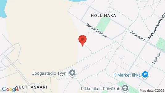 Apartments for rent i Oulu - kort over placeringen