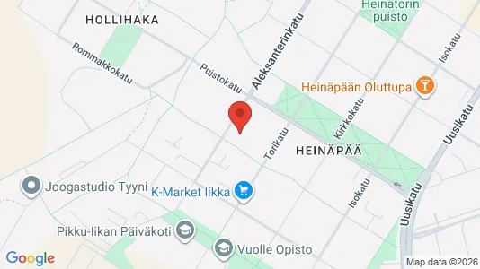 Apartments for rent i Oulu - kort over placeringen